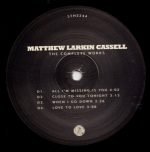 Matthew Larkin Cassell – The Complete Works 2LP Plak - Görsel 3