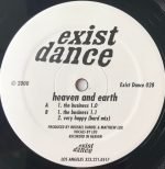 Heaven & Earth – The Business 12" Maxi Single Plak (Techno)