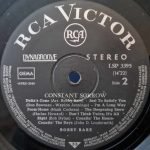 Bobby Bare – Constant Sorrow LP Plak - Görsel 4