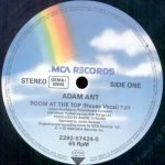 Adam Ant – Room At The Top 12'' Maxi Single Plak - Görsel 3