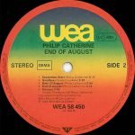 Philip Catherine ‎– End Of August LP Plak - Görsel 3