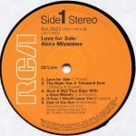 Akira Miyazawa – Love For Sale LP Plak - Görsel 3