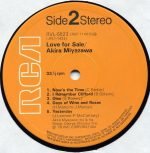 Akira Miyazawa – Love For Sale LP Plak - Görsel 4