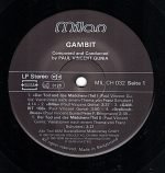 Paul Vincent Gunia – Gambit / Der Schneemann LP Plak - Görsel 5