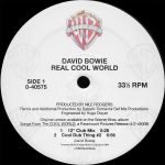 David Bowie – Real Cool World 12'' Maxi Single Plak
