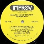 John Spider Martin – Absolutely LP Plak - Görsel 3