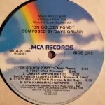 Dave Grusin – Music And Original Dialog From The Motion Picture Soundtrack "On Golden Pond" LP Plak - Görsel 3