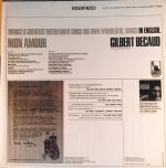 Gilbert Becaud – Mon Amour LP Plak - Görsel 2