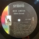 Gilbert Becaud – Mon Amour LP Plak - Görsel 3