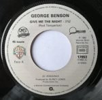 George Benson – Give Me The Night 45lik Plak - Görsel 3