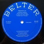 Francis Lai – Francis Lai LP Plak - Görsel 4