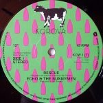 Echo And The Bunnymen – Rescue 12'' Maxi Single Plak - Görsel 4