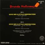 Brenda Holloway – Give Me A Little Inspiration 12'' Maxi Single Plak - Görsel 2