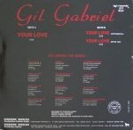Gil Gabriel – Your Love 12'' Maxi Single Plak (Euro Disco) - Görsel 2