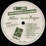 Alles Aus Hagen LP Plak - Görsel 3