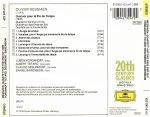 Oliver Messiaen - Quatuor Pour La Fin Du Temps CD - Görsel 2