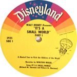 Winston Hibler – It's A Small World (Walt Disney) LP Plak - Görsel 3