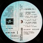 Gilbert Bécaud – Olympia 76 2LP Plak - Görsel 3