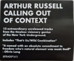 Arthur Russell – Calling Out Of Context 2LP Plak - Görsel 3
