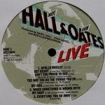 Daryl Hall & John Oates With David Ruffin & Eddie Kendrick – Live At The Apollo LP Plak - Görsel 3