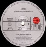 16 Bit Featuring Eddie Hind – (Ina) Gadda-Da-Vida 12" Maxi Single Plak - Görsel 3