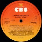 Ramsey Lewis – Chance Encounter LP Plak - Görsel 3