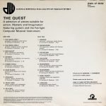 D. Vorhaus / D. Bradnam – The Quest LP Plak (Library) - Görsel 2