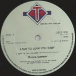 Donna Summer – Love To Love You Baby LP Plak - Görsel 3