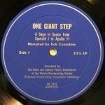 Bob Considine – One Giant Step LP Plak - Görsel 3