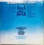 Average White Band – Feel No Fret LP Plak - Görsel 2
