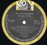 Art Tatum – The Legendary Art Tatum LP Plak - Görsel 3