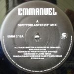 Emmanuel – Ghettoblaster 12'' Maxi Single Plak - Görsel 3