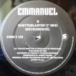 Emmanuel – Ghettoblaster 12'' Maxi Single Plak - Görsel 4