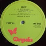 Jethro Tull – Benefit LP Plak - Görsel 3