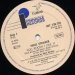 Nick Straker – You Know I Like It 12" Maxi Single Plak - Görsel 2
