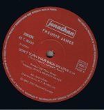 Freddie James ‎– Don't Turn Your Back On Love 12" Maxi Single Plak - Görsel 3