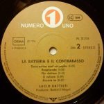 Lucio Battisti – Lucio Battisti, La Batteria, Il Contrabasso, Eccetera LP Plak - Görsel 4
