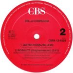 Bella Compagnia – Rosalita 12" Maxi Single Plak - Görsel 4