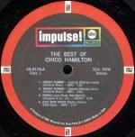 Chico Hamilton – The Best Of Chico Hamilton LP Plak - Görsel 3