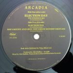 Arcadia – Election Day (The Consensus Mix) 12" Maxi Single Plak - Görsel 3