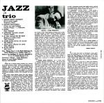 Johnny - Crețu Răducanu – Jazz În Trio LP 10'' Plak - Görsel 2