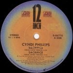 Cyndi Phillips – Sacrifice 12" Maxi Single Plak - Görsel 3