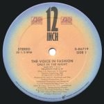 The Voice In Fashion – Only In The Night 12" Maxi Single Plak - Görsel 3