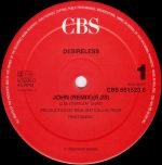 Desireless – John 12" Maxi Single Plak - Görsel 3