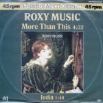 Roxy Music – More Than This 12" Maxi Single Plak
