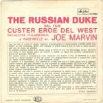 Joe Marvin – (Tema Del Film) Custer Eroe Del West 45lik Plak - Görsel 2
