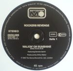 Rockers Revenge – Walkin' On Sunshine 12'' Maxi Single Plak - Görsel 3