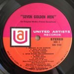 Armando Trovajoli – Seven Golden Men (An Original Motion Picture Soundtrack) LP Plak - Görsel 4