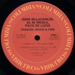 John McLaughlin, Al Di Meola, Paco De Lucía – Passion, Grace & Fire LP Plak - Görsel 4