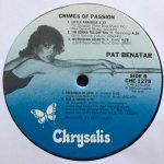 Pat Benatar – Crimes Of Passion LP Plak - Görsel 4